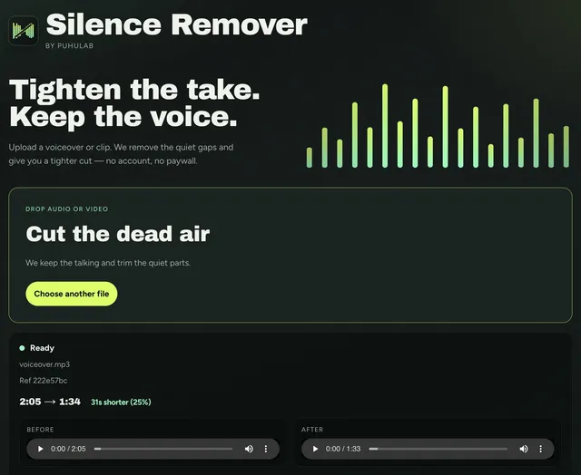 Silence Remover