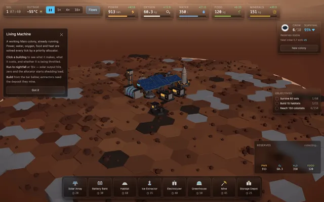 Living Mars Machine